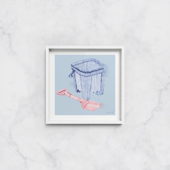 Bucket & Spade - Limited Edition Print