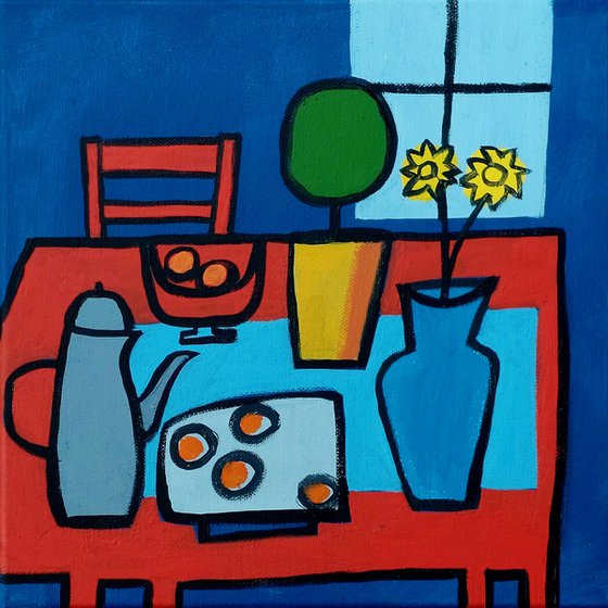 Still Life with Oranges VII