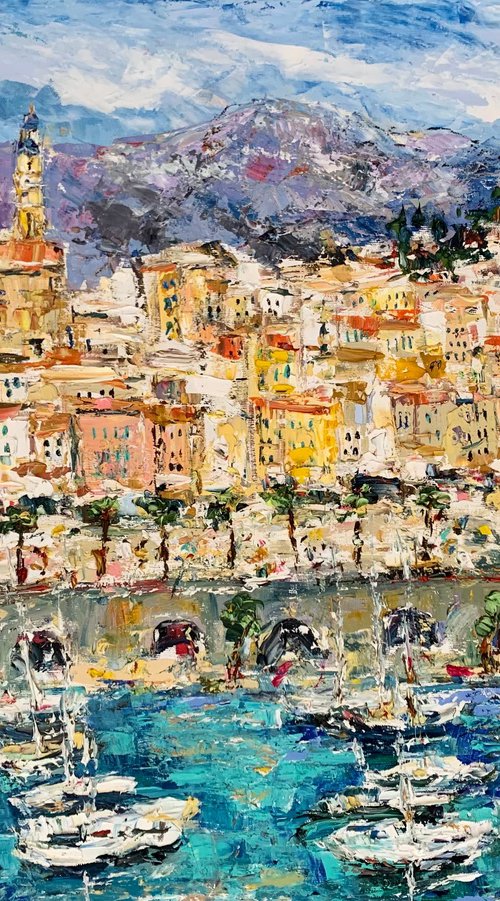 Menton. French Riviera by Vilma Gataveckienė