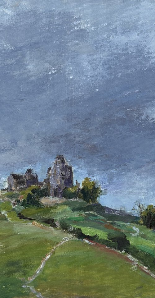 Scenery. Old castle by Olha Laptieva