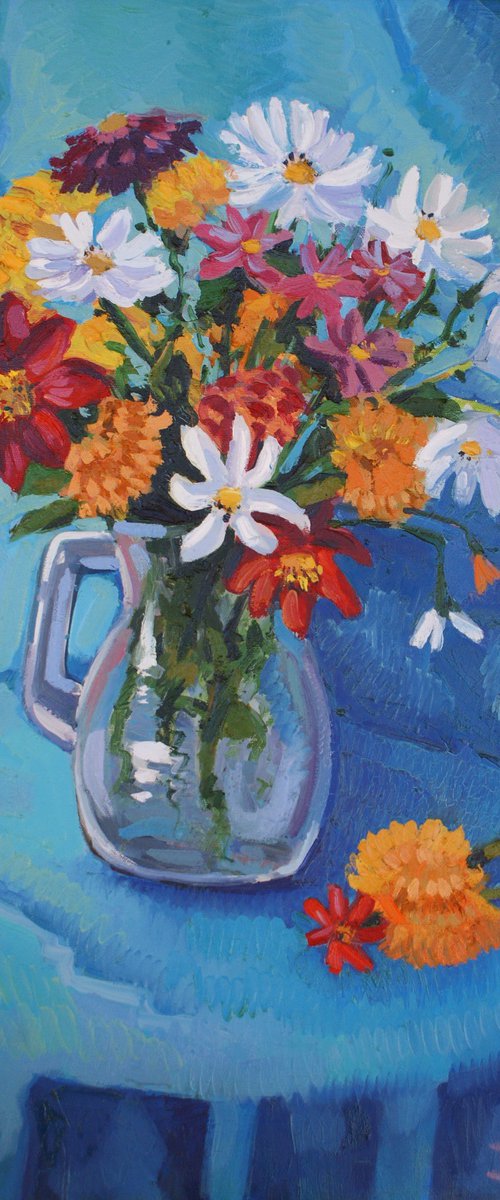 Vase of flowers by Joan Mato