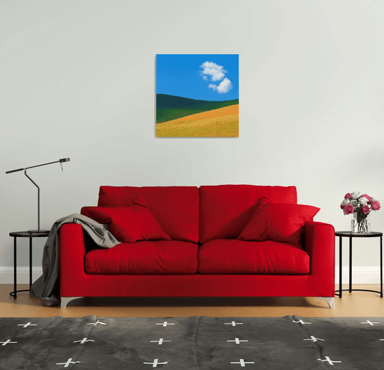 Abstract Tuscany - Hommage to Franco Fontana