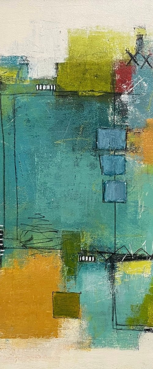 Blue Lagoon by Shellie  Garber