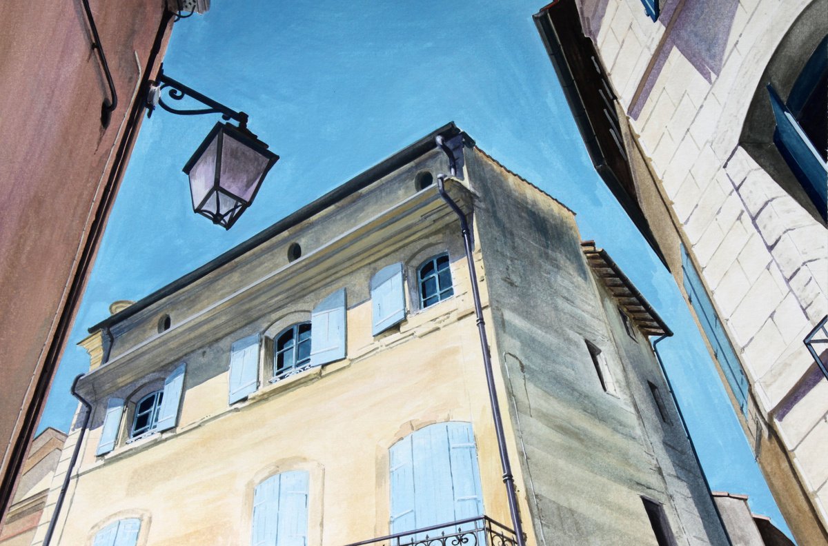 Looking Up - Uzes by D. P. Cooper