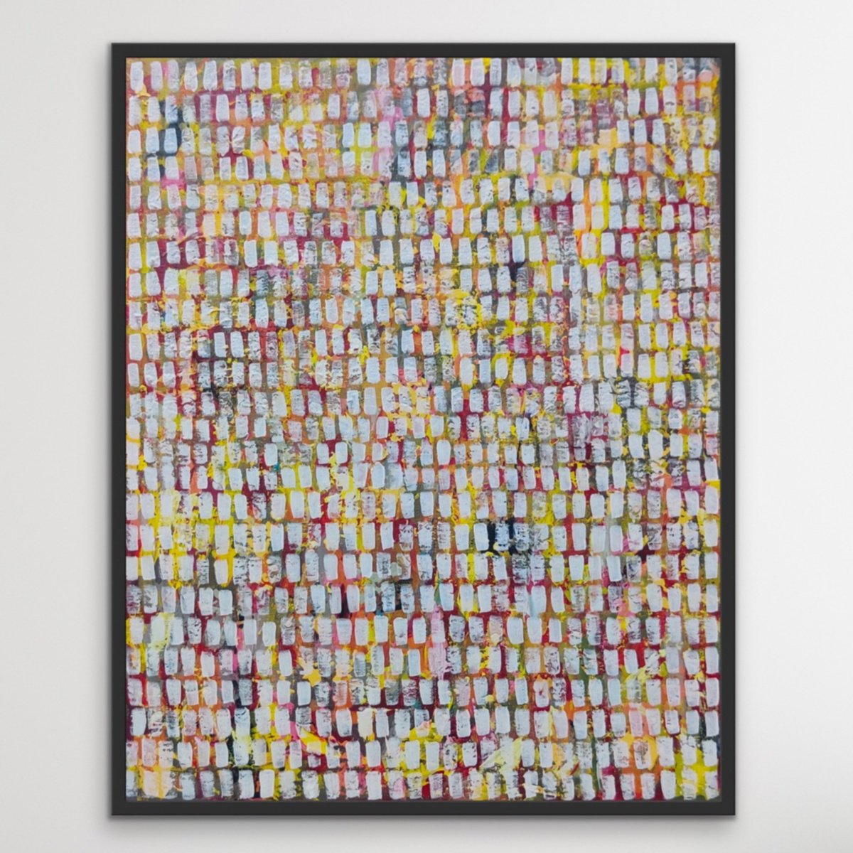 Expressive Abstract Acrylic Painting By Ketki Fadnis, 16 X 20", Love Beneath, Original Artwork