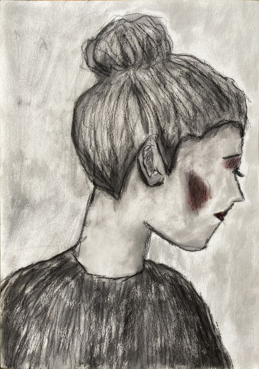 Study of a woman portrait XCIV by Paola Consonni