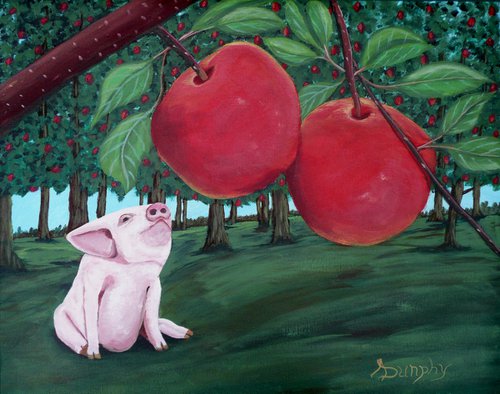 In a Pig's Eye by Dunphy Fine Art