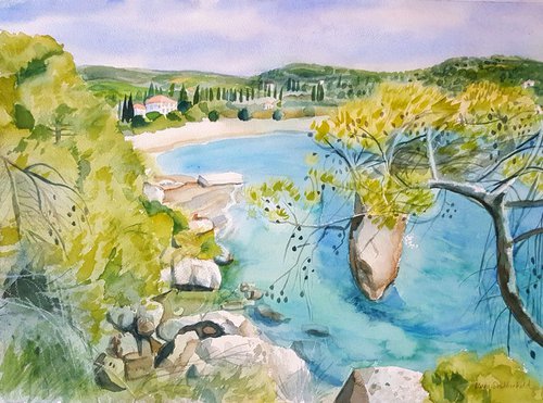Turquoise bay by Mary Stubberfield