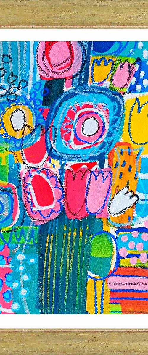 A Summer Floral III by Jan Rippingham
