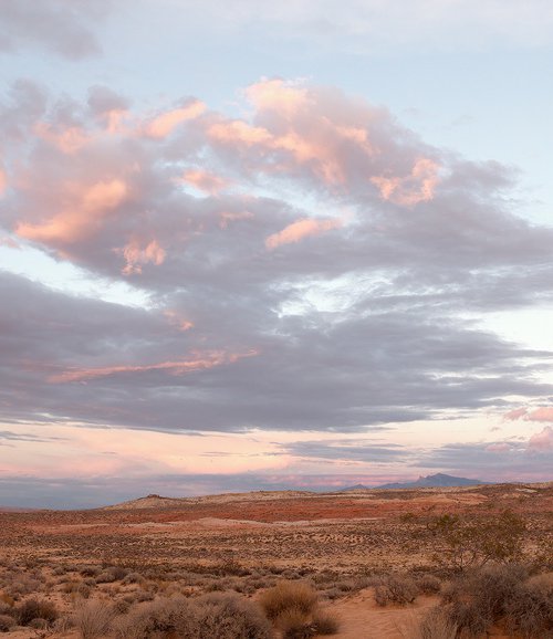 Evening Clouds, Valley of Fire by Heike Bohnstengel