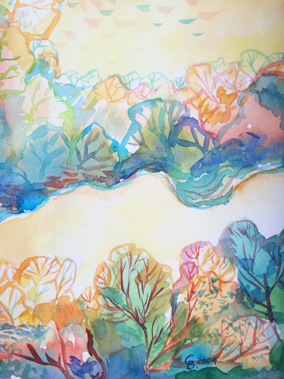 Painting | Watercolor | Spring V