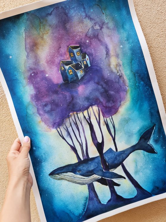 The Whale Who Carried the Sky