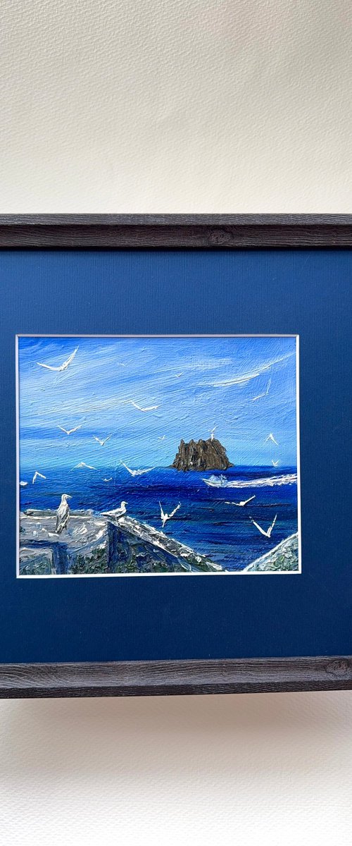 Island Volcano Stromboli by Yuliia Sharapova