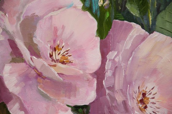 Garden flowers.