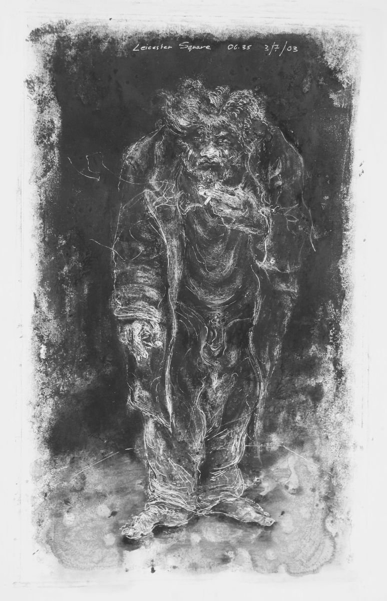 Illustrative Portrait Limited Edition Print By John Sharp, 18 X 27, Streets Of London 1, Original Artwork