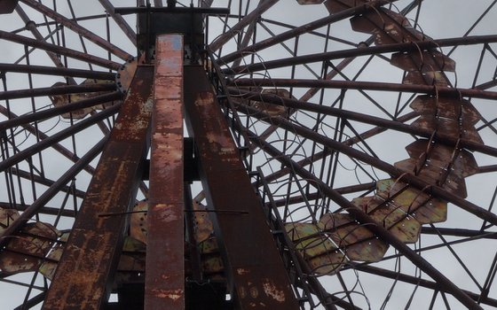 #47. Pripyat Ferris wheel 1 - XL size