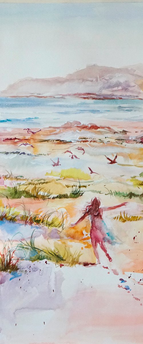 Watercolor art, Original Watercolor Paintings by Annet Loginova