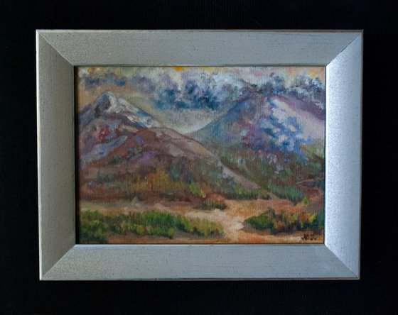 Small landscape study (framed)