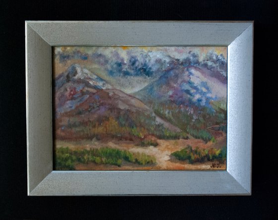 Small landscape study (framed)