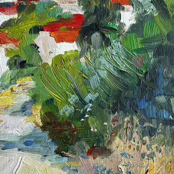 Sunlit Path to the Sea