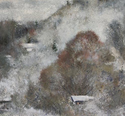 Winter in Staraya Ladoga by Dmitrii Ermolov