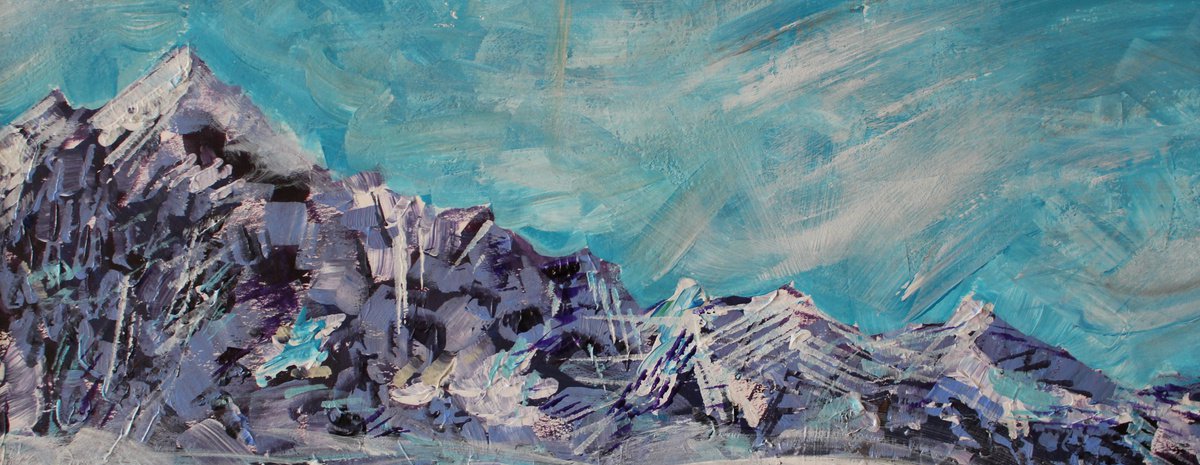 Alpine Peaks by Julia Preston