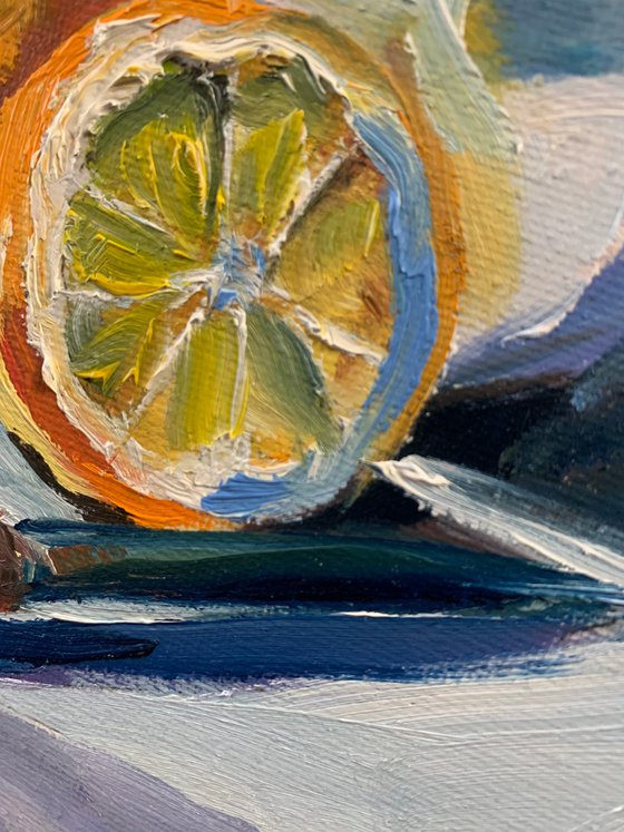 Still life with Lemons. #2.