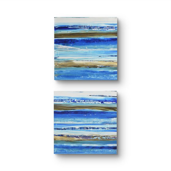 Aqua 11 (Diptych)