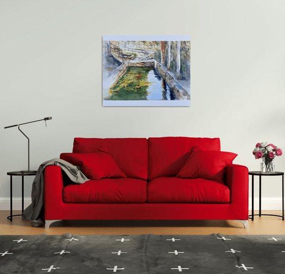 OLD WASHHOUSE OF GUADALAJARA, SPAIN