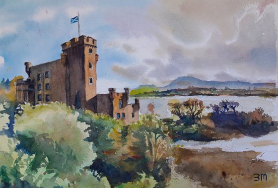 Scottish Heritage, The beauty of Scotland, Royal History, Morning over Dunvegan Castle