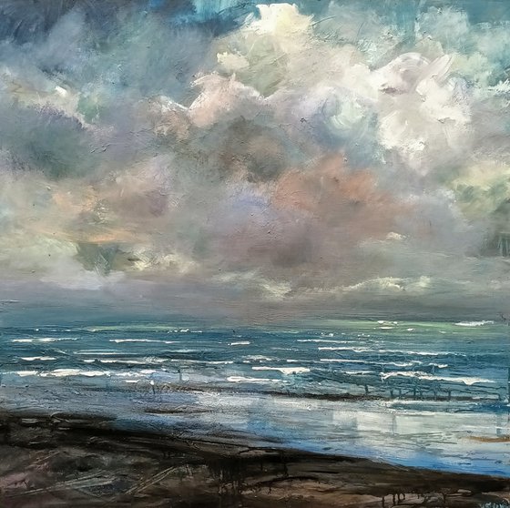 North Sea series 95, approaching storm