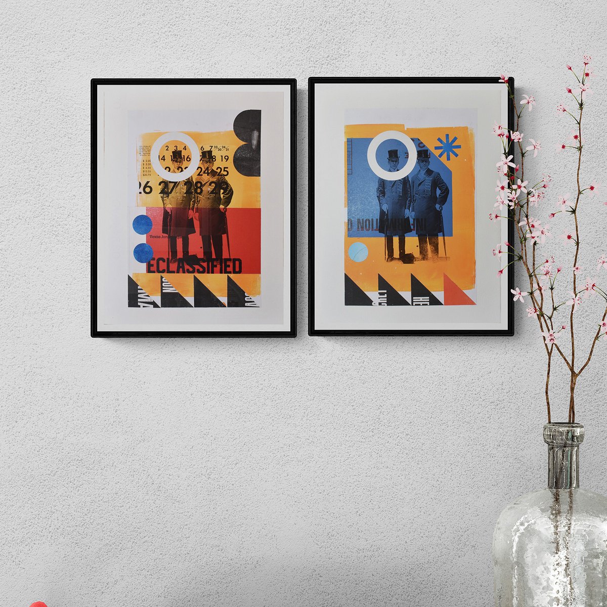 Urban And Pop Portrait Collage By Manel Villalonga, 11 X 14", 298_Money, Original Artwork