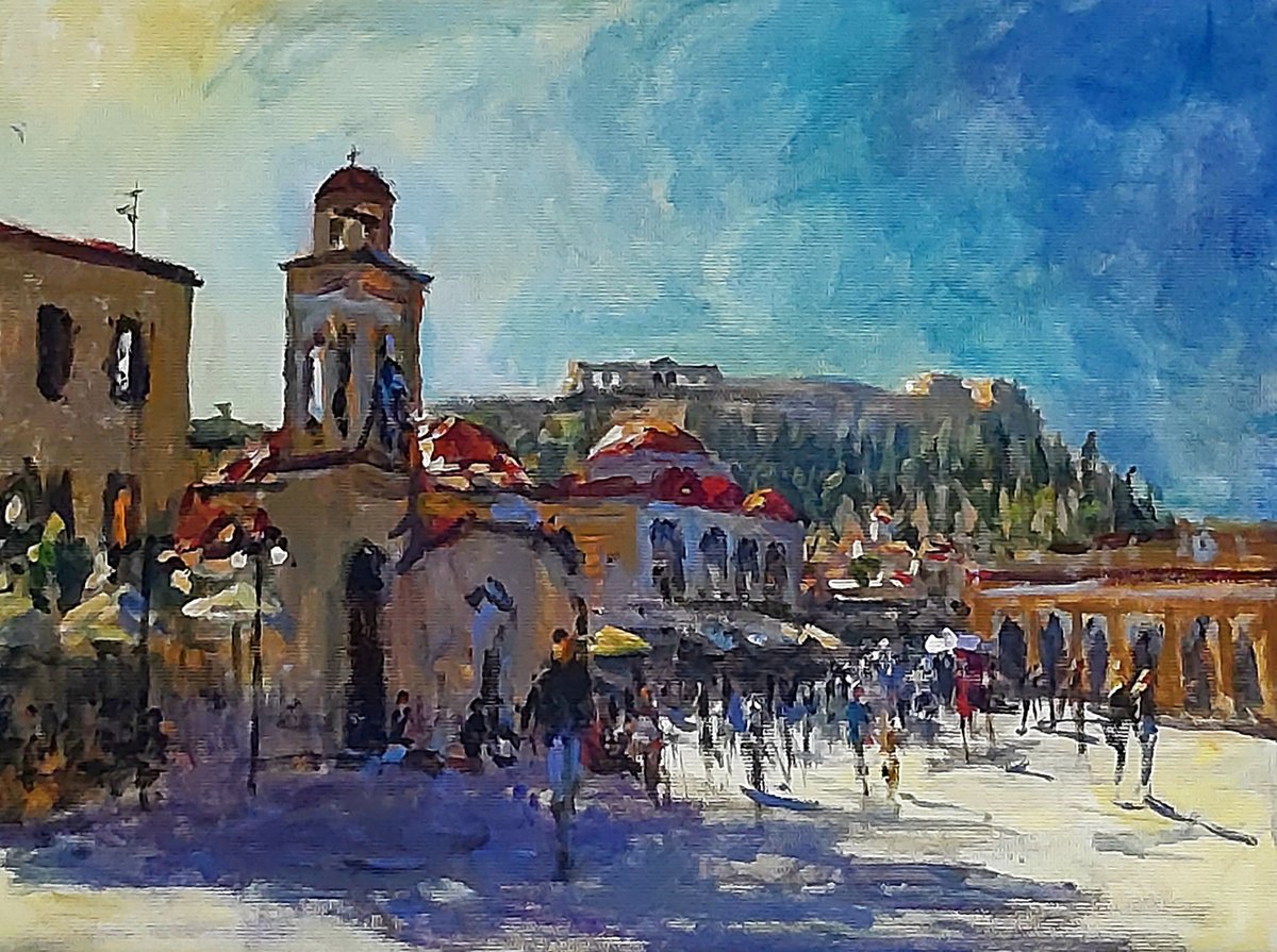  Medievally Ancient By Dimitris Voyiazoglou, 20 X 17, Artwork For Sale On Artfinder