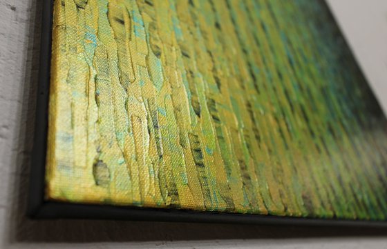 Gold-green-blue gradient