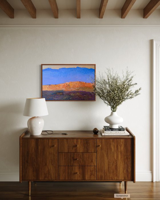 Evening Light. Desert