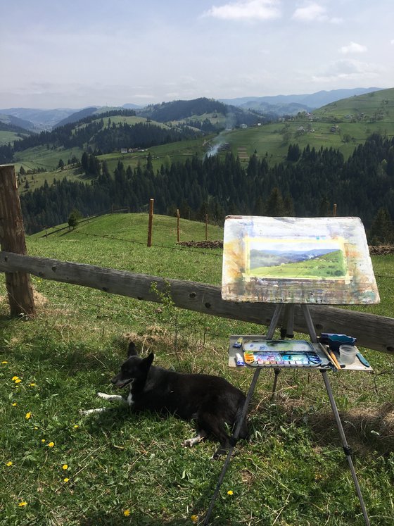 Spring in the Carpathians