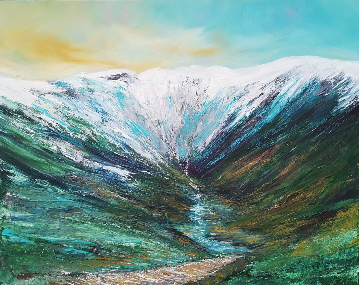 Listen to the Silence 1, (landscape) by Mel Graham