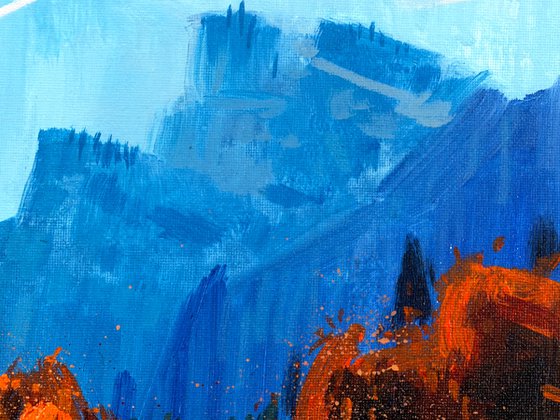 Autumn Light in the Valley