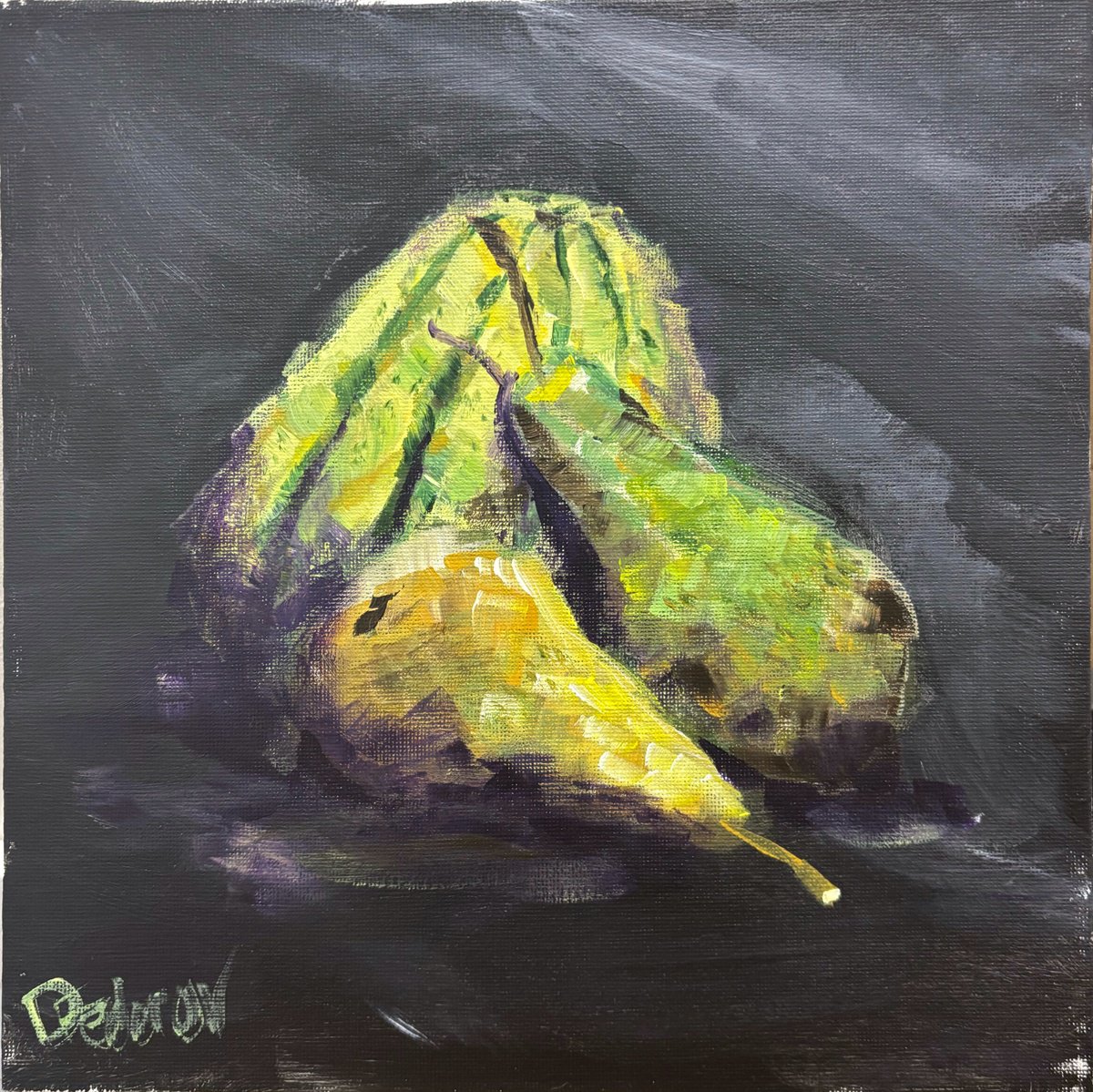 Autumn Harvest Trio By Dmitry Fedorov, 10 X 10, Artwork For Sale On Artfinder