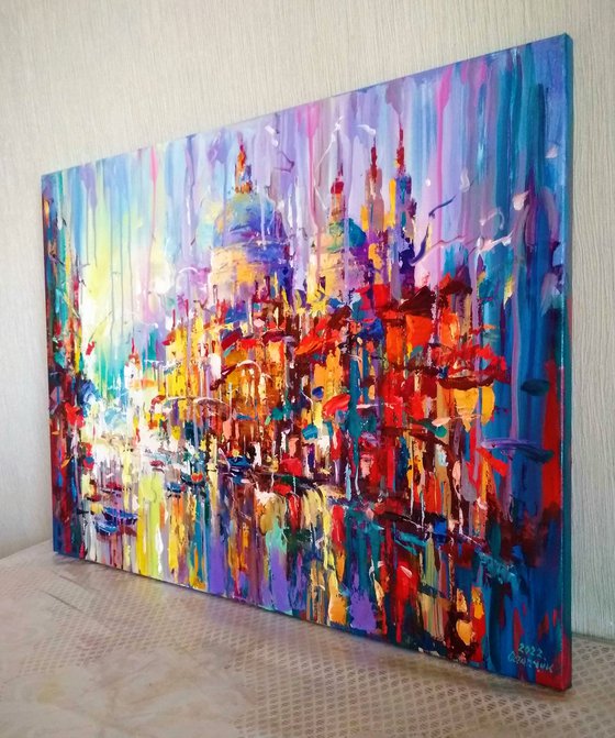 Abstract cityscape (Venice)