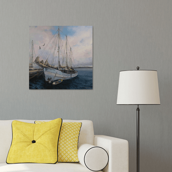 Where the sails rest