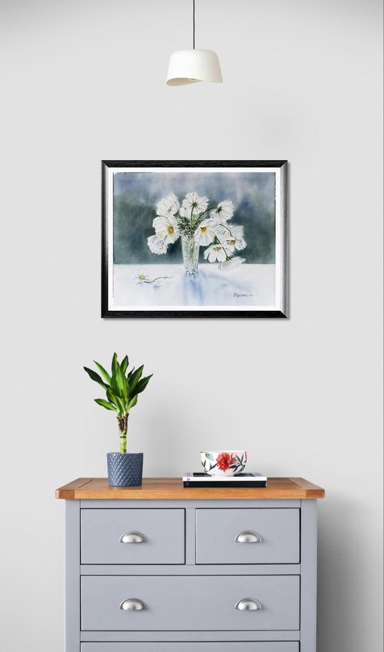 White cosmos