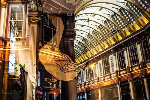 The Goose of Leadenhall Market  ( LIMITED EDITION 1/50) 18"x12" by Laura Fitzpatrick
