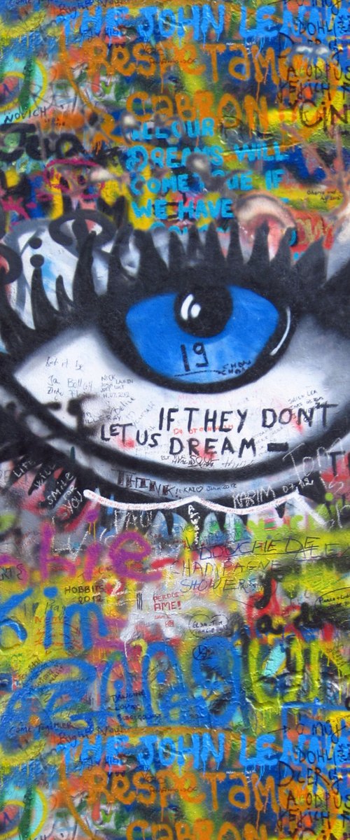 Graffiti Eye by oconnart