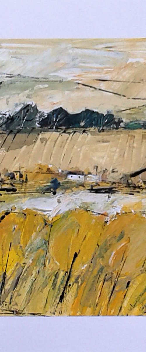 Autumn Fields by Jan Rippingham