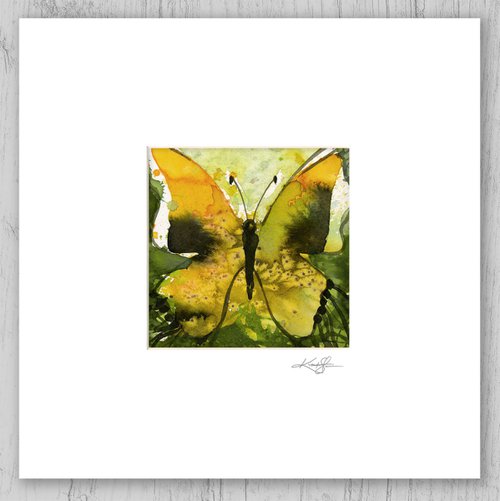 Watercolor Butterfly 35 -  Painting by Kathy Morton Stanion by Kathy Morton Stanion