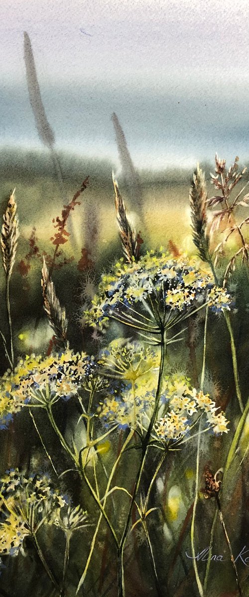 Wildflower meadow by Alina Karpova