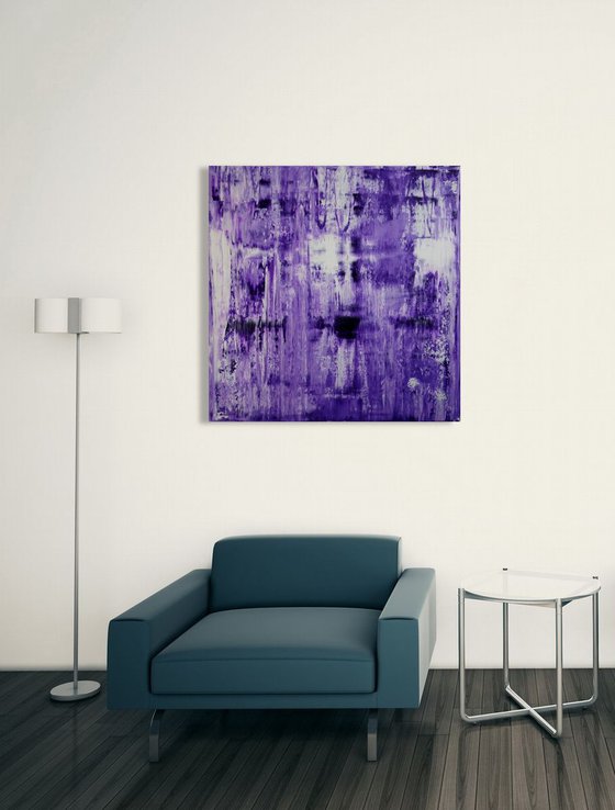 Purple Haze (aka. Scream Of The Ghost) (70 x 70 cm) (28 x 28 inches)