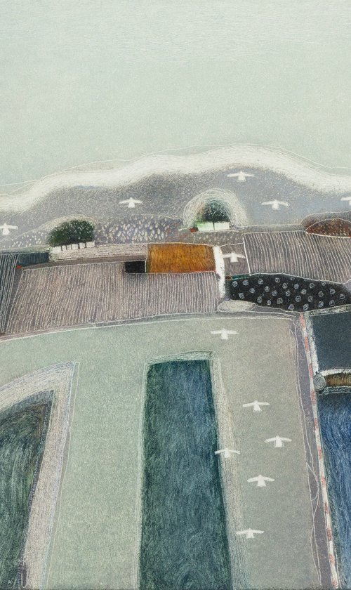 Like the grasses that blew in the warm summer breeze by Rob   van Hoek