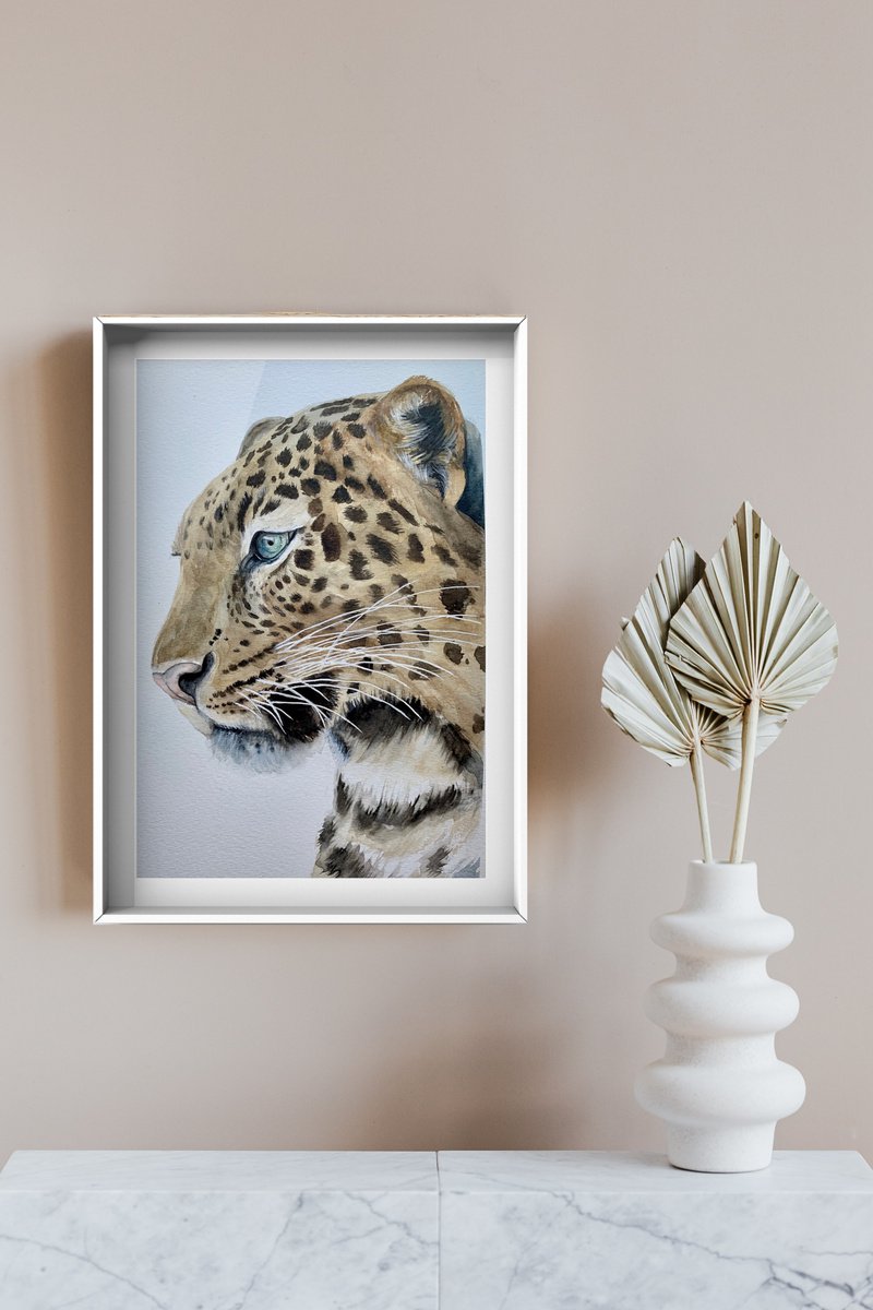 Leopard by Lucia Kasardova